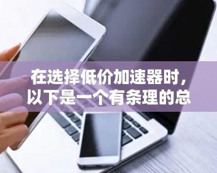 在选择低价加速器时，以下是一个有条理的总结和建议